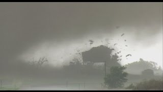 Tornado destroys house [upl. by Andreas]