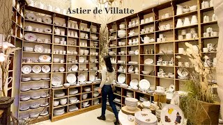 【NY暮らし】アスティエ・ド・ヴィラットでお買い物｜Astier De Villatte｜パリ生まれの陶器 [upl. by Llezom]