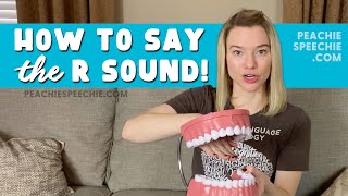 How to say the R sound bunched by Peachie Speechie [upl. by Esinnej974]