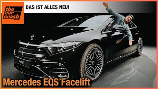 Mercedes EQS Facelift 2024 Alles zur NEUEN Elektro Luxus Limousine Review  Preis  Innenraum [upl. by Minny439]