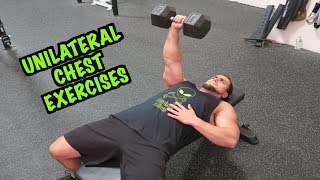 Top 5 Unilateral Chest Exercises  Fix Your Muscle Imbalance [upl. by Cela]