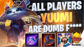 WILD RIFT  All Yuumi Players Are Dumb F  Challenger Yuumi Gameplay  Guide amp Build [upl. by Mcgean]