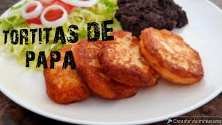 Las mejores tortas de papa  como hacer tortitas de papa fácil y rápido [upl. by Giaimo]