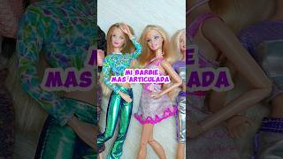 Mi Barbie más ARTICULADA 😱🦾 wow viral shorts genial video barbie doll omg wtf diy [upl. by Adi658]