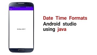 How to format date and time in Android  javalangRuntimeException Unable to start activity SOLVED [upl. by Burney832]