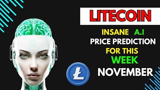 Insane LITECOIN LTC Price Prediction for THIS WEEK by AI [upl. by Dweck]