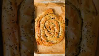 Vegan Spinach Filo Pastry Recipe [upl. by Kiki]