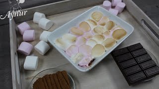 Wie wird Smores Dip vorbereitet Marshmallow im Ofen mit Schokolade [upl. by Leirraj]