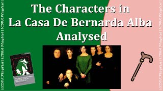 The Characters of La Casa De Bernarda Alba analysed [upl. by Ihp]