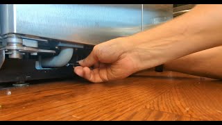 Fixed Fridge leaking water from water dispenser tubing KitchenAid [upl. by Asher]