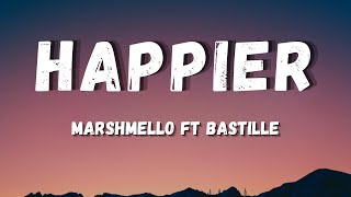 Marshmello ft Bastille  Happier Remix [upl. by Gathers60]