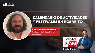 Calendario de actividades y festivales en Rosarito Retos [upl. by Mayworm142]