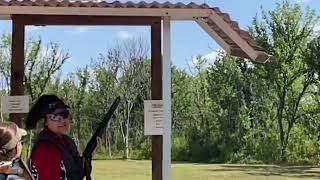 Blaser F3 slow motion sporting clays [upl. by Moe]