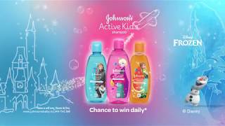 Johnsons Baby Active Kids Shiny Drops Shampoo  Best Shampoo for Kids [upl. by Halli]