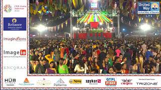 United Way Of Baroda  Garba Mahotsav 2023 By Atul Purohit  Day 6 [upl. by Latta404]