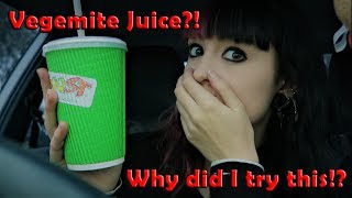 REVIEWING THE VEGEMITE BOOST JUICE [upl. by Acimot839]