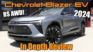 2024 Chevrolet Blazer EV RS AWD Start Up Test Drive amp In Depth Review [upl. by Ogilvie12]