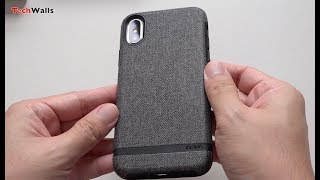 Incipio Carnaby Esquire Series Case for iPhone XS and iPhone X [upl. by Hannej685]