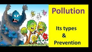 What is Pollution amp its Types and Prevention EVS Lesson for Kids [upl. by Kippy]