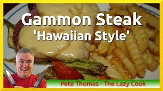 Gammon Ham Steaks Hawaiian Style  Super Easy Recipe 😋 [upl. by Kaufmann]