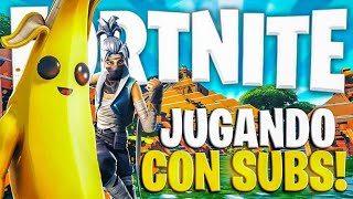 🔴FORTNITE EN VIVO CON SUSCRIPTORES [upl. by Amsirak]