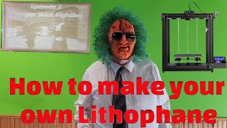 Charles shows how to make and 3d print your own Lithophane [upl. by Barsky]