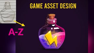 Game Asset Design in Photoshop and illustrator [upl. by Hardin296]