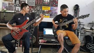 Suicide Silence  Disengage Guitar amp Bass Cover [upl. by Karee]