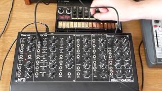 MFB Kraftzwerg amp Korg Volca Beats [upl. by Vilma]