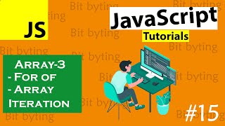 Array iteration in JS  Array  3  lecture 15 🚀😊 [upl. by Narton]