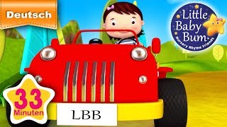 Lass uns Auto fahren  Und noch viele weitere Kinderlieder  von LittleBabyBum [upl. by Ardnasac]