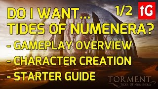 Torment Tides of Numenera Gameplay Overview Character Creation Starter Guide 12 A Game For You [upl. by Eberle]