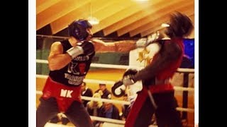 Deontay Wilder sparring klitschko and training in camp 2012 [upl. by Sairu756]