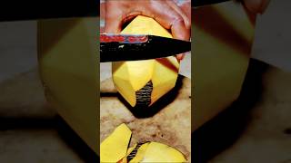 Palm cutting skills at village amazingskil fruit satisfying beautifulskills shorts [upl. by Uhej]