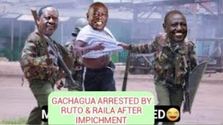 funniest Kenyan memes and dramacompilation 2024😂GACHAGUA ARRESTED BY RUTO AND RAILA IMPICHMENT [upl. by Lenhard498]