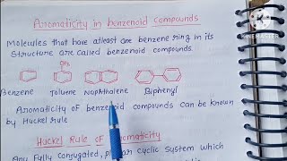 Aromaticity in Benzenoid Compounds  Antiaromatic  Non Aromatic Compounds [upl. by Jd]