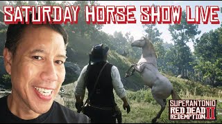 The Super Saturday Horse Show Featuring The Perlino Andalusian in Red Dead Redemption 2 [upl. by Jaime]