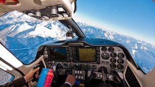 Tecnam P2006T Cockpit Start Up  Take Off  Inflight  Landing  Shut Down [upl. by Lyrred]