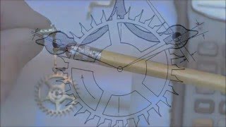 Repairing the Brocot Escapement Making New Steel Pin Pallets part 1 [upl. by Billmyre]