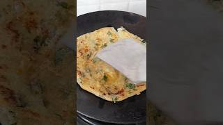 Methi aloo paratha shortvideo food ytshortsvideo [upl. by Rawdan]