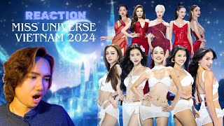 MISS UNIVERSE VIETNAM 2024  Bikini amp Evening Gown react by neonreaction [upl. by Romalda]