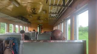 Passing through the Thai countryside on the train [upl. by Reffotsirk]