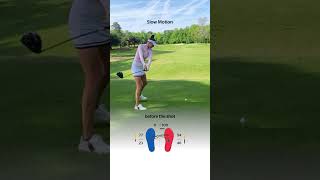 Step Drill with Esther Henseleit BALONgolf EstherHenseleit golfdrills [upl. by Atik516]