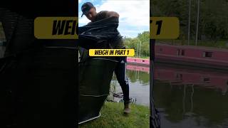 Fishing Match weigh in RiverFest part 1 matchfishing fishing riverfishing shorts [upl. by Nosrak]