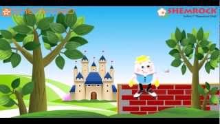 Nursery Rhymes Humpty Dumpty Songs with lyrics [upl. by Eseeryt313]