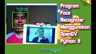 Face Recognition Menggunakan OpenCV Python 1 Membuat Database  Tutorial OpenCV Bahasa Indonesia [upl. by Wappes657]