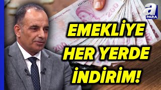 Emeklilere Müjde Emekli Hangi İndirmlerden Faydalanacak Faruk Erdem Tek Tek Açıkladı  A Para [upl. by Lilahk]