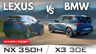 2025 BMW X3 vs Lexus NX 350H Which is BETTER [upl. by Seligmann785]