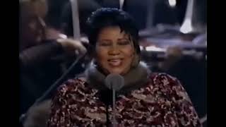 Aretha Franklin  Nessun dorma live from 40th Grammy Awards at Radio City Music Hall in New York [upl. by Egiap]