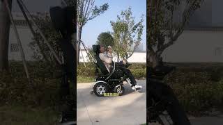 wheelchair Elderly scooter Parapeloid patients with spinal cord injury [upl. by Eissat]